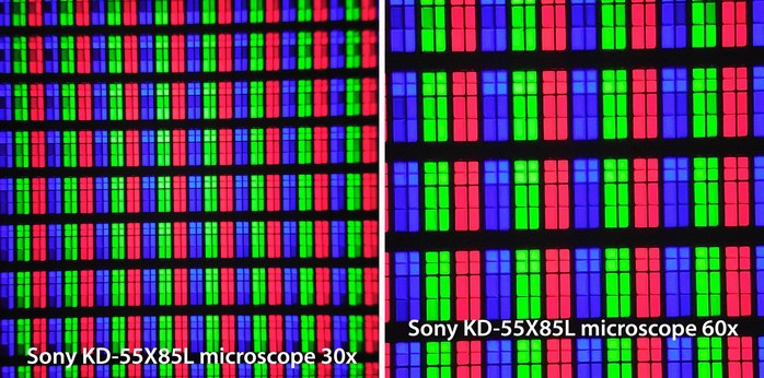 Sony KD 55X85L details on 0050