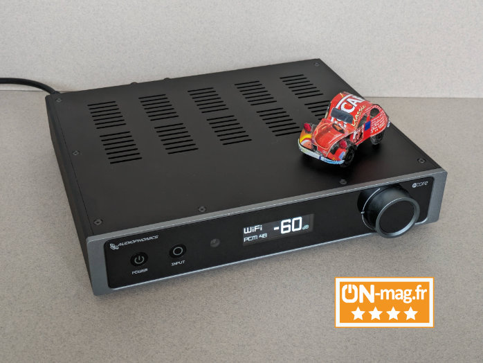 Test Audiophonics DAW-S250NC : petit ampli Hifi connecté en classe D, tourné vers le tout numérique et qui bouscule les codes