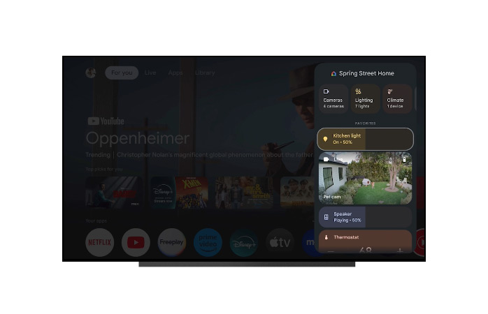 google tv streamer 4K google home