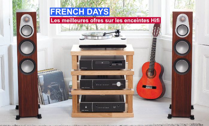 Enceintes Monitor Audio Silver 300 7G en promo pour les French Days