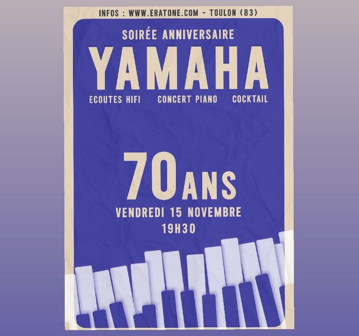 Eratone - 70 ans Yamaha